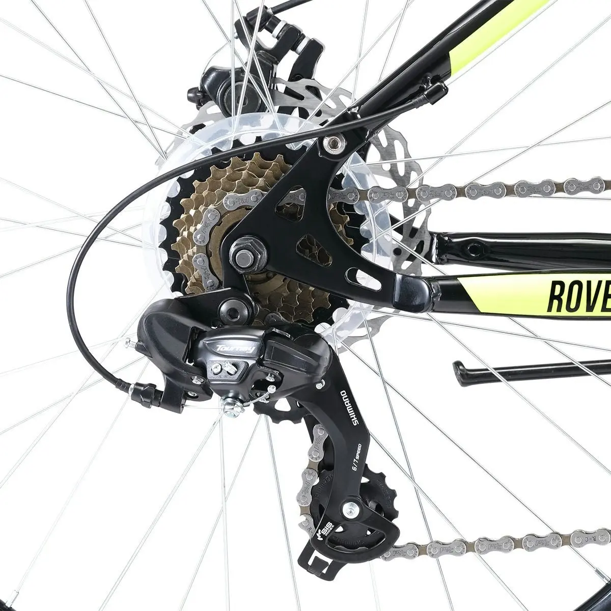 ROVER Folding Mountain Bike - Black