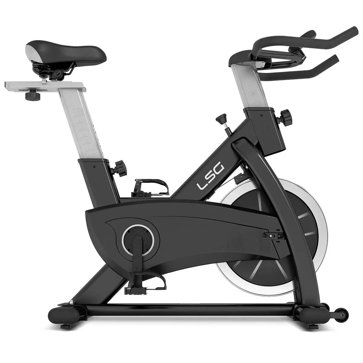 LSG Fitness SPG-220 Spin Bike BONUS Phone Holder