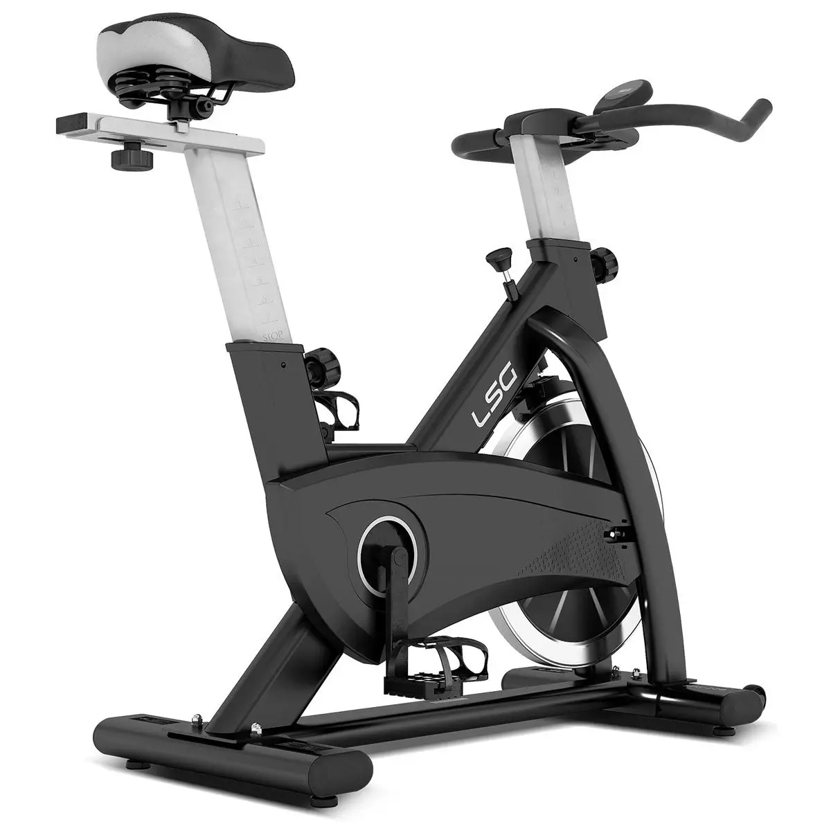 LSG Fitness SPG-220 Spin Bike BONUS Phone Holder