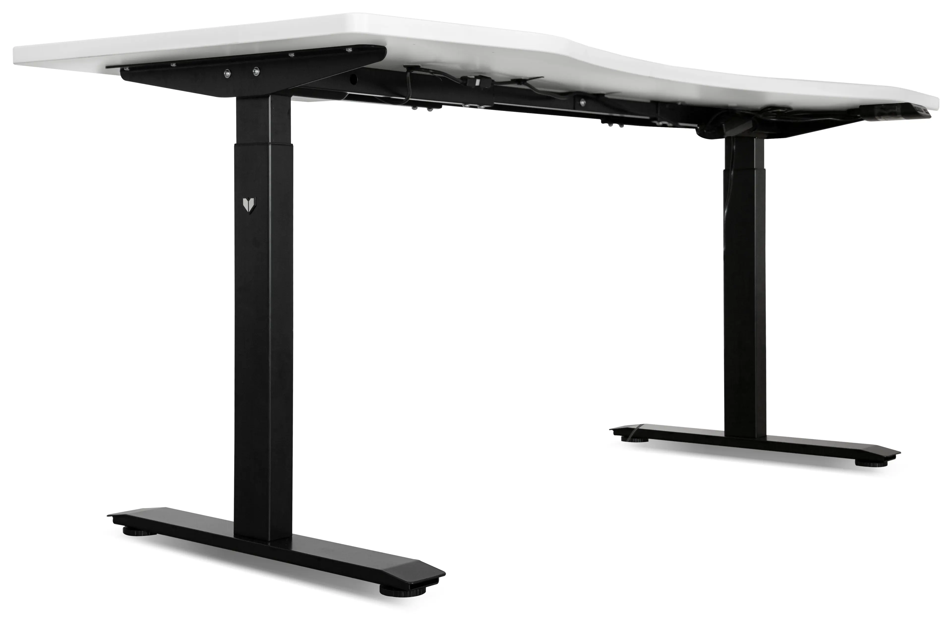 LSG Nimbus Walking Pad Treadmill + ErgoDesk Automatic Standing Desk 1800mm (White)