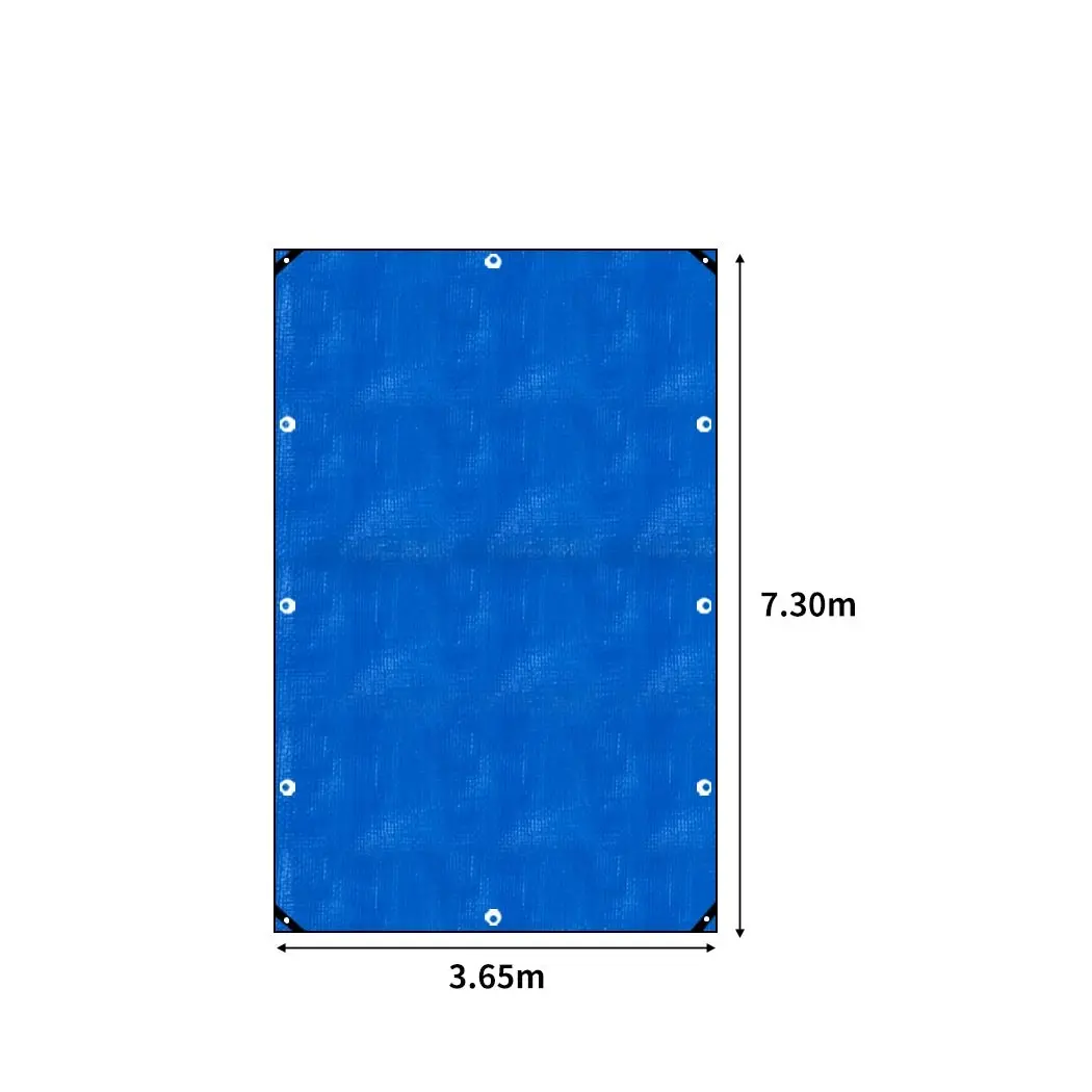 Manan Heavy Duty Tarp Tarpaulin 200GSM Camping Tent Cover Waterproof 3.65x7.3m