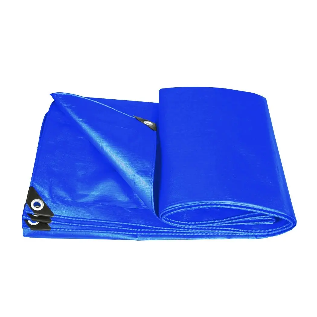 Manan Heavy Duty Tarp Tarpaulin 200GSM Camping Tent Cover Waterproof 3.05x3.65m