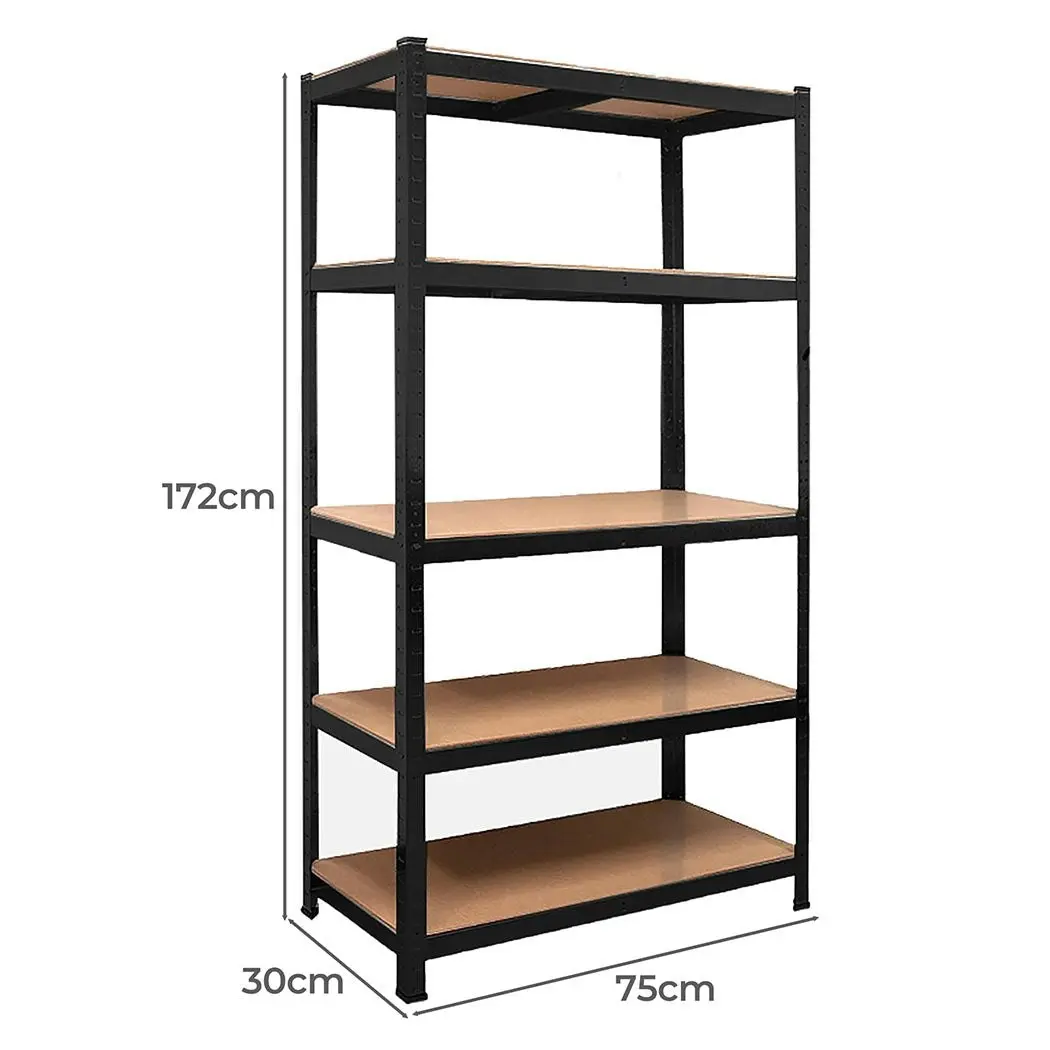 Traderight Warehouse Shelving Racking Garage Storage Shelves Steel Pallet 1.7M