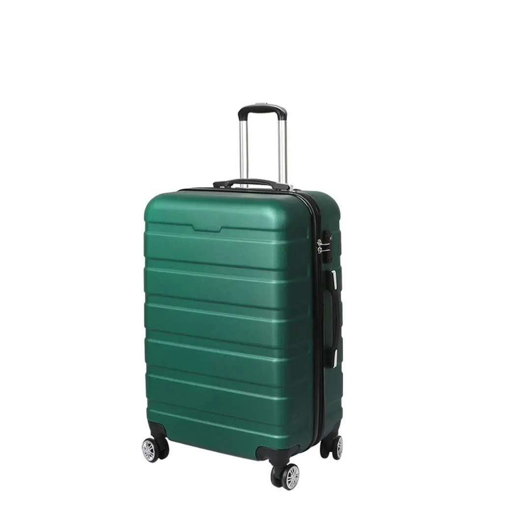 Slimbridge 28" Luggage Case Suitcase Travel Packing TSA Lock Hard Shell Green