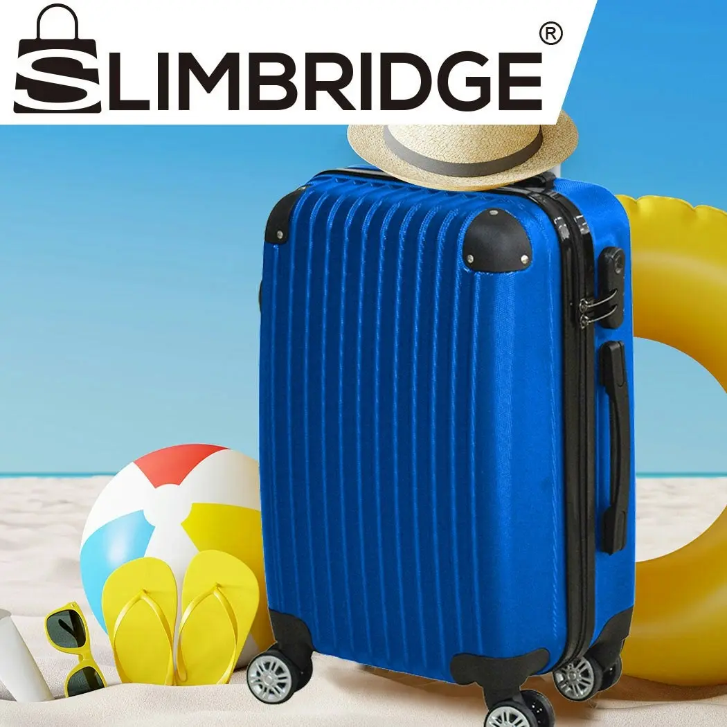 Slimbridge 24" Luggage Suitcase Code Lock Hard Shell Travel Carry Bag Trolley