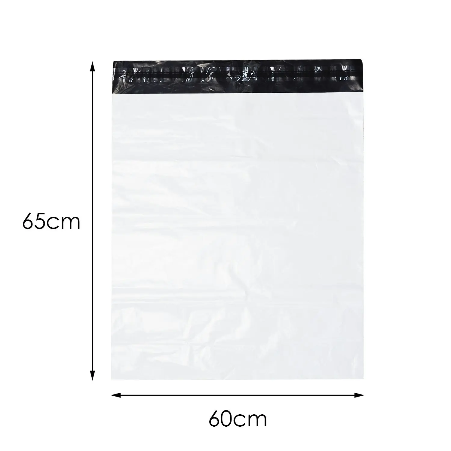 Traderight Group  100x Poly Post Mailer Mailing Self Sealing Courier Mail Posting Bags 60x65cm