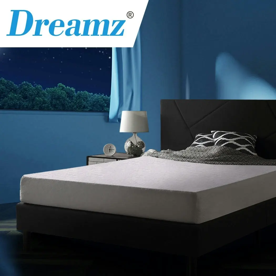 Dreamz Terry Cotton Fully Fitted Waterproof Mattress Protector in Queen Size