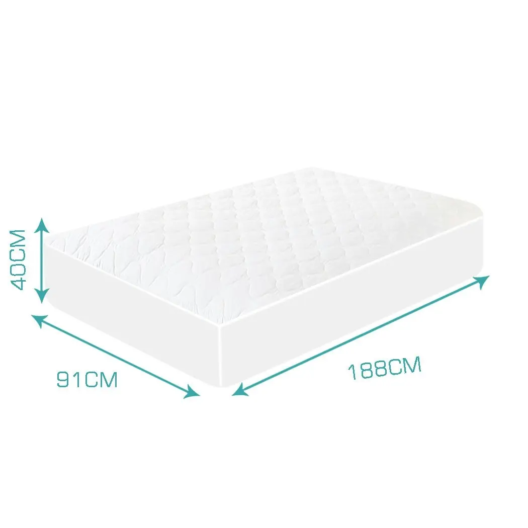 Dreamz Fitted Waterproof Bed Mattress Protectors Covers Single