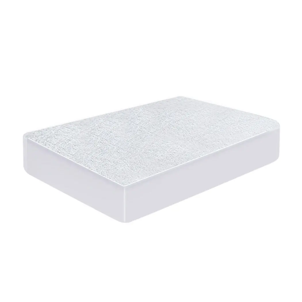 Dreamz Terry Cotton Fully Fitted Waterproof Mattress Protector in Single Size