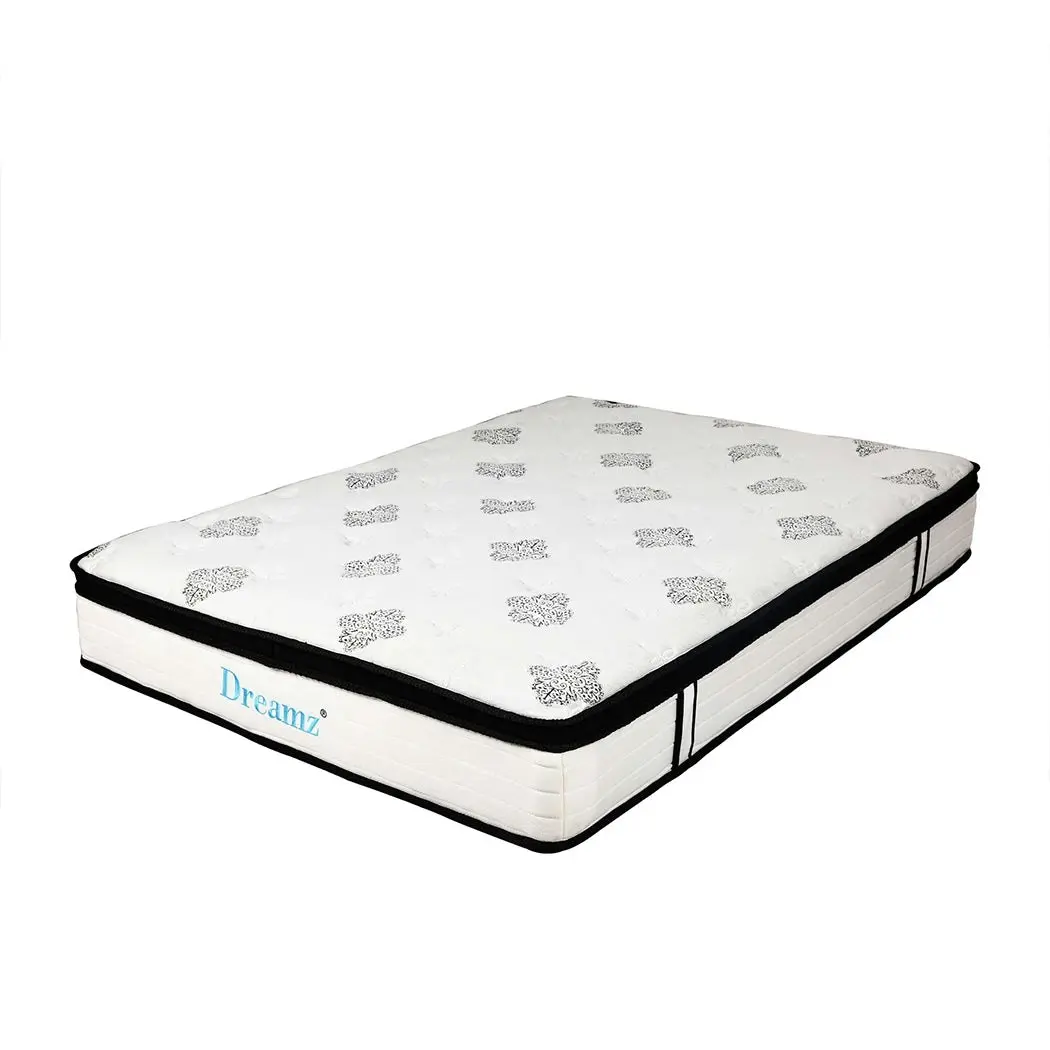 Dreamz Bedding Mattress Spring Single Size Premium Bed Top Foam Medium Firm 30CM