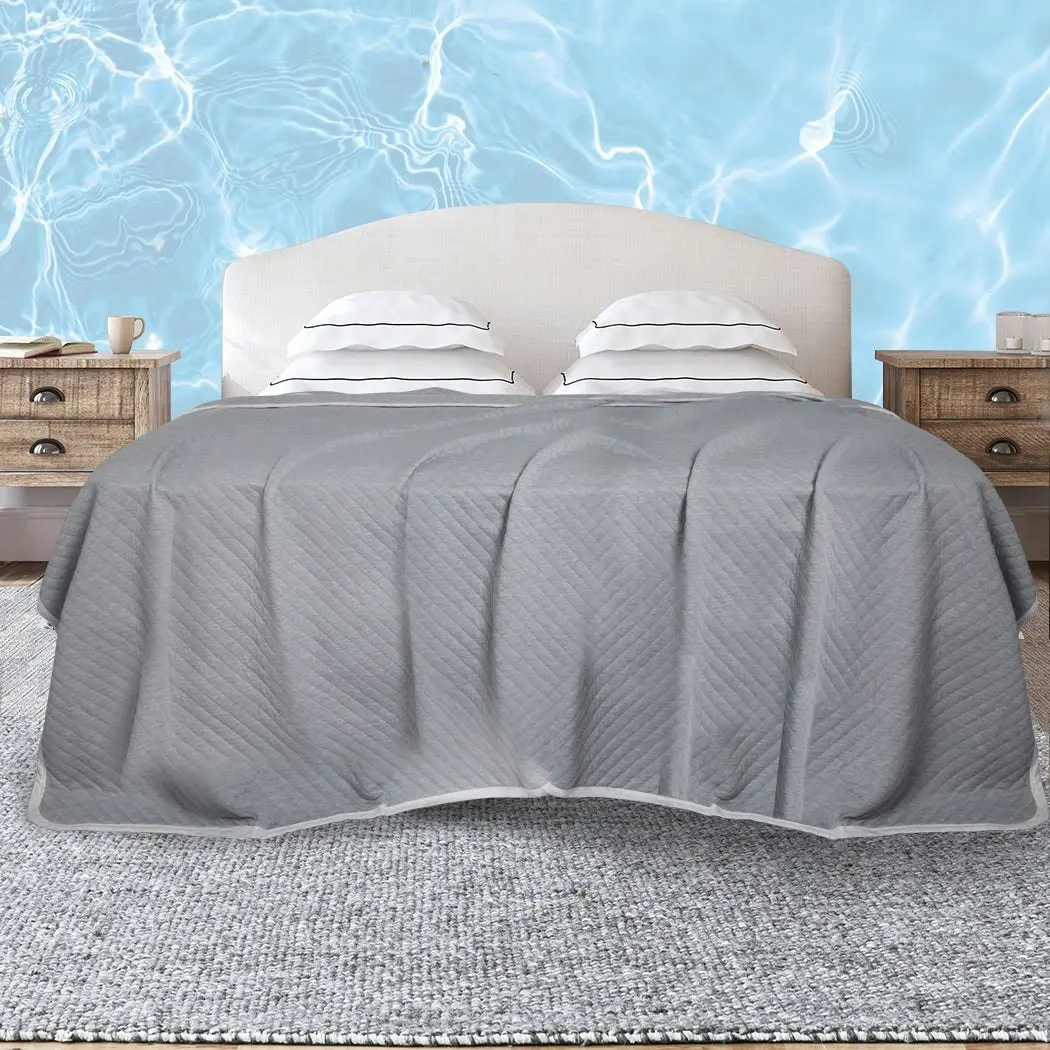 Dreamz Throw Blanket Cool Summer Soft Sofa Bedsheet Rug Luxury Reversible Single