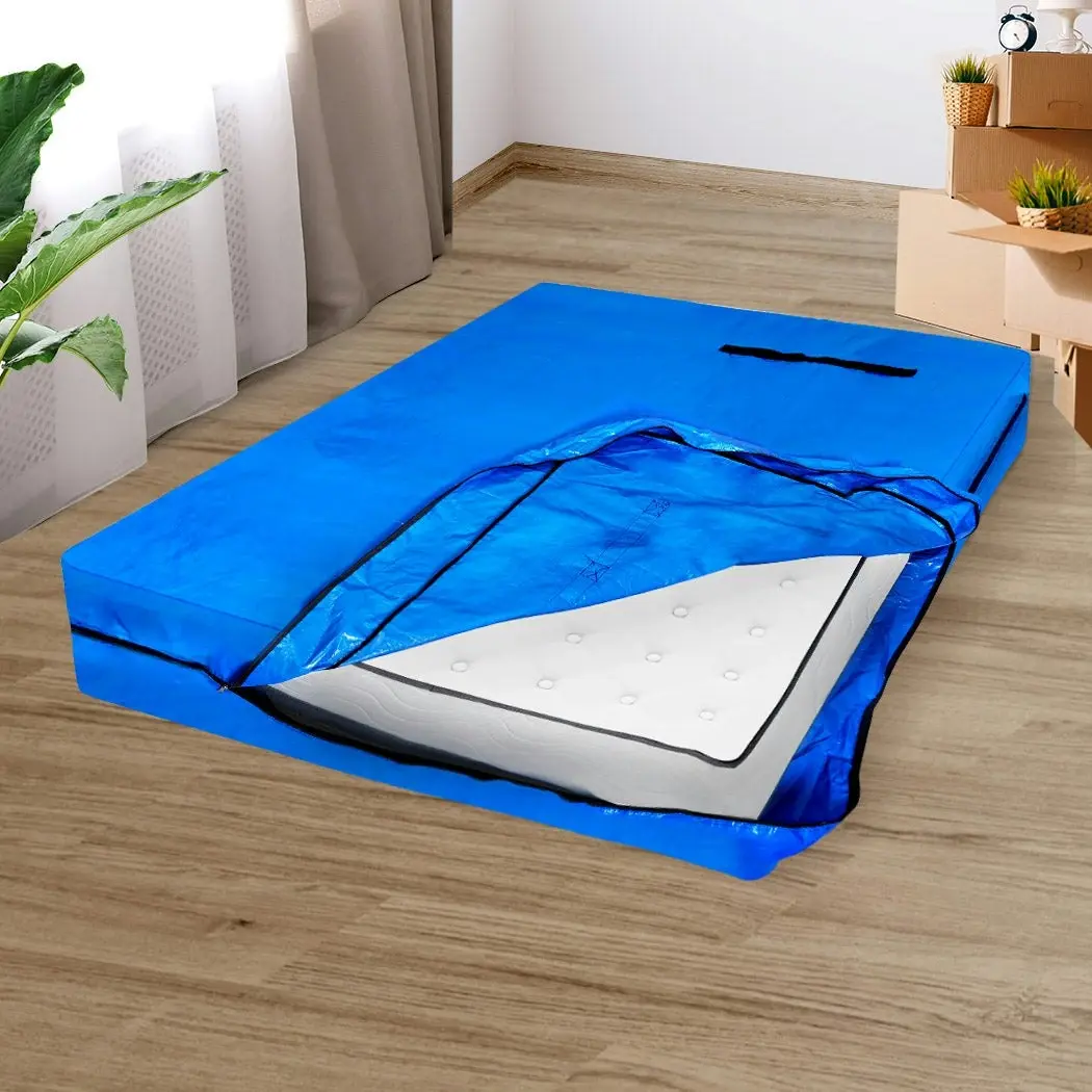 Dreamz Mattress Bag Protector Plastic Moving Storage Dust Cover Carry Double