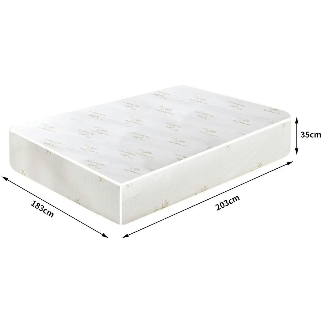 Dreamz Mattress Protector Topper 70% Bamboo Hypoallergenic Sheet Cover King