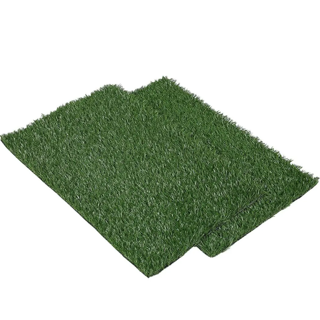 Pawz Indoor Dog Pet Grass Potty Training Portable Toilet Pad Tray Turf Mat Jumbo