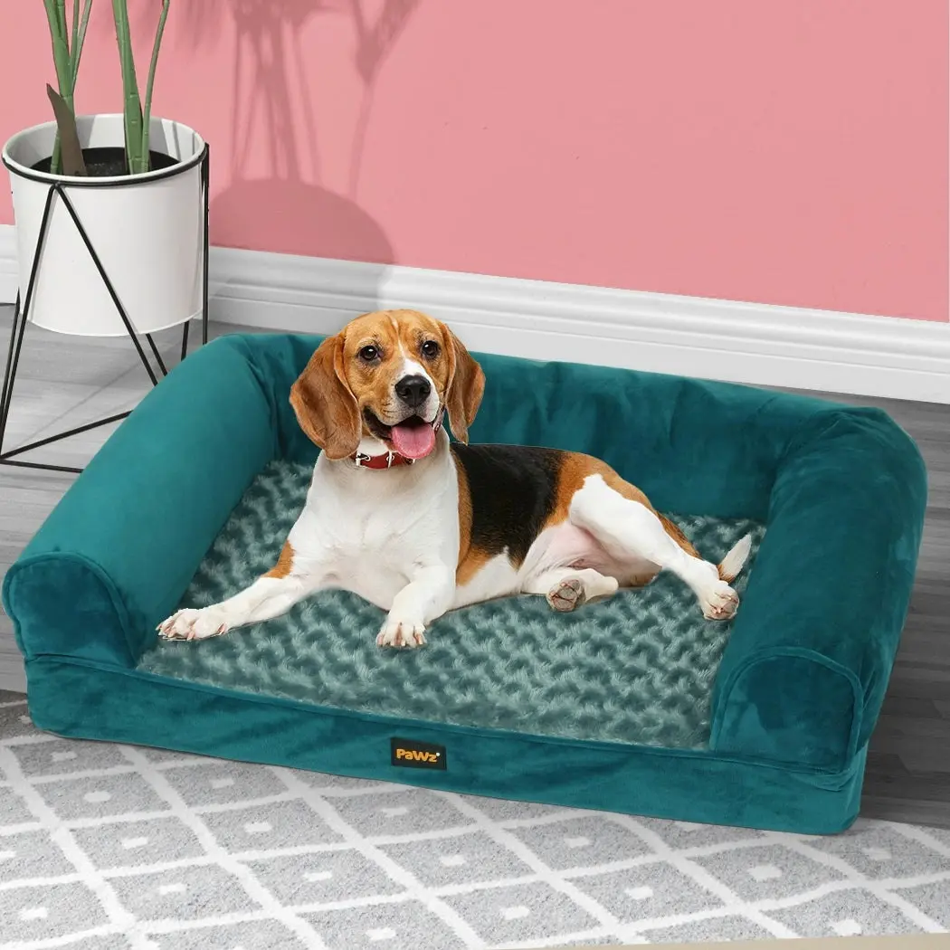 Pawz Pet Bed Sofa Dog Beds Bedding Soft Warm Mattress Cushion Pillow Mat Plush M