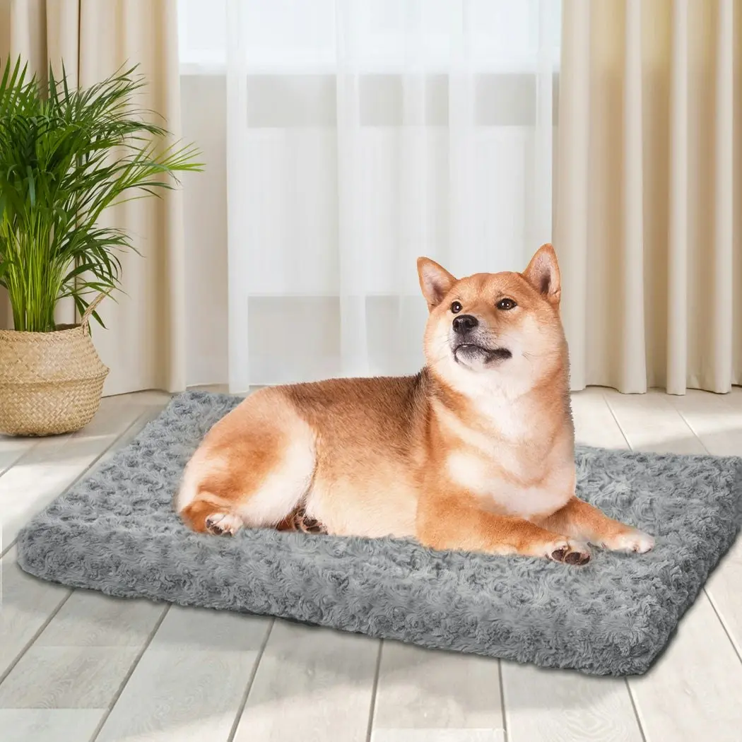 Pawz Pet Bed Dog Beds Bedding Soft Warm Mattress Cushion Pillow Mat Velvet M