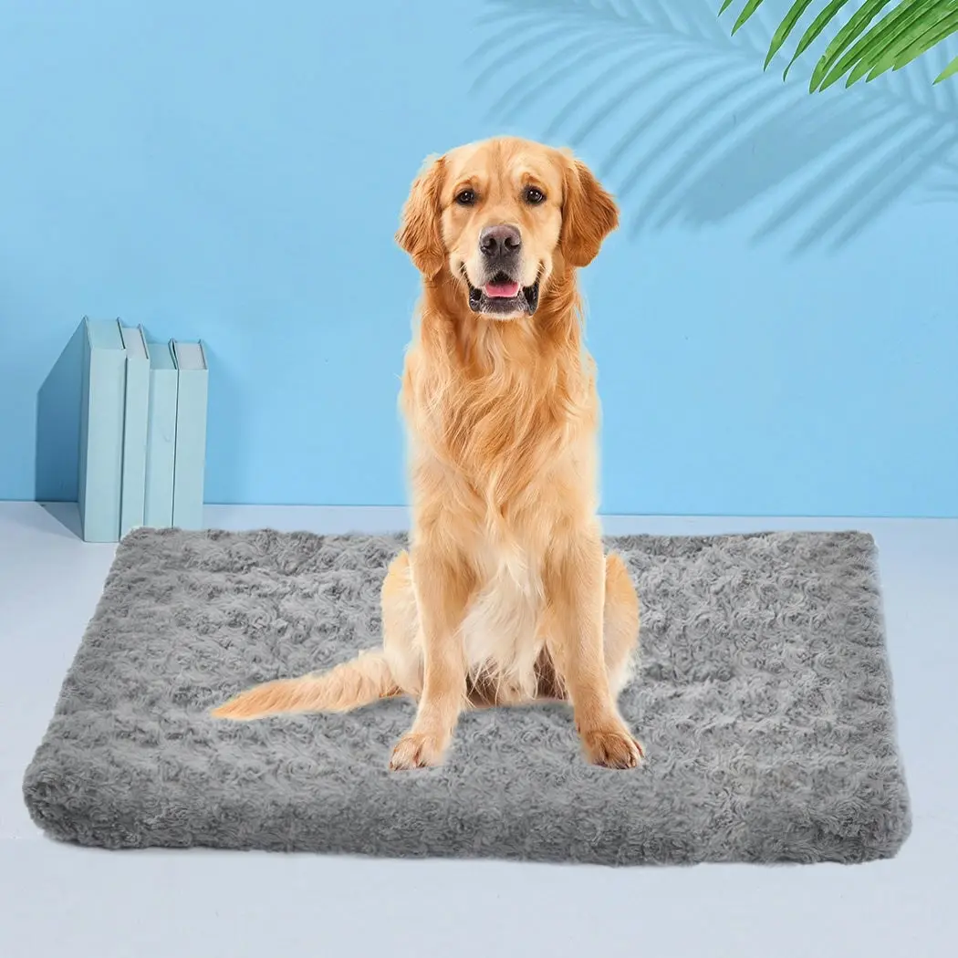 Pawz Pet Bed Dog Beds Bedding Soft Warm Mattress Cushion Pillow Mat Velvet L