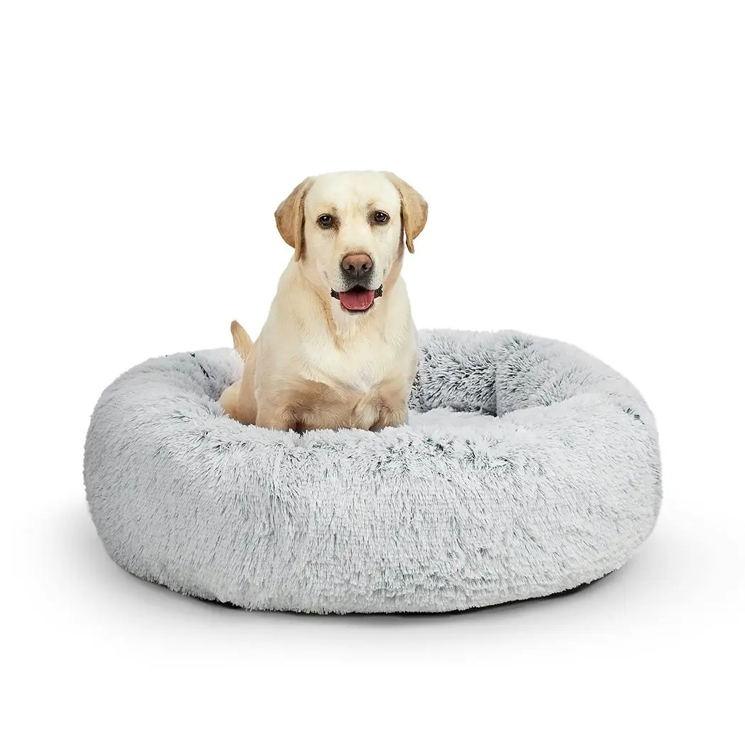 Pawz Replaceable Cover For Dog Calming Bed Mat Soft Plush Kennel Charcoal XXL