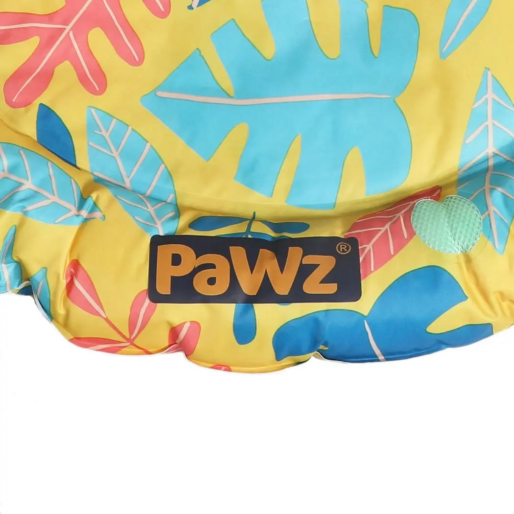 Pawz Pet Cool Gel Mat Cat Bed Dog Bolster Waterproof Self-cooling Pads Summer L