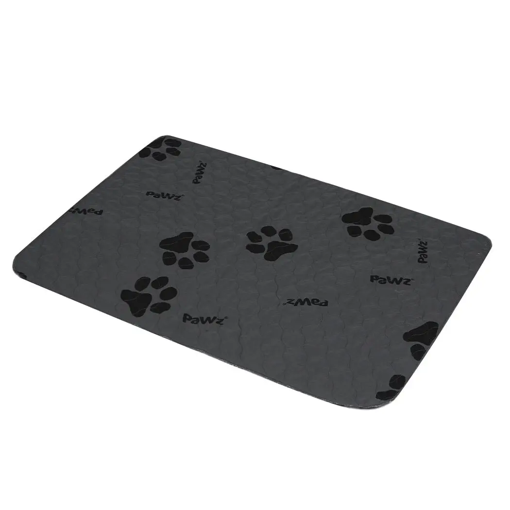 Pawz 2x Washable Dog Puppy Training Pad Pee Puppy Reusable Cushion XL Grey