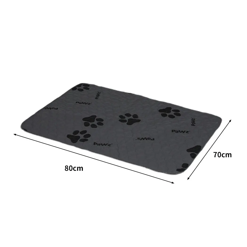 Pawz 4x Washable Dog Puppy Training Pad Pee Puppy Reusable Cushion XL Grey