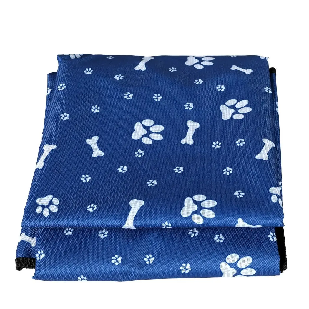 Pawz Pet Boot Car Seat Cover Hammock Nonslip Dog Puppy Cat Waterproof Rear Blue