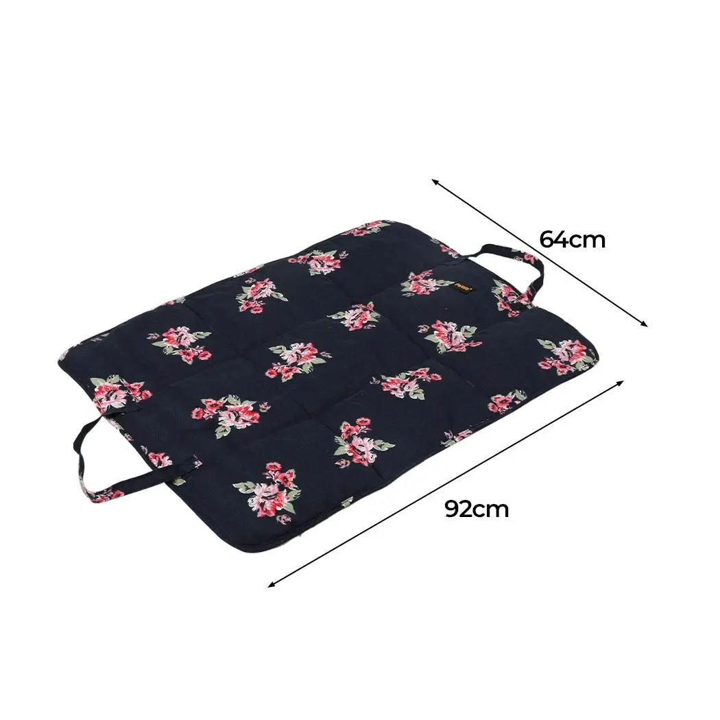 Pawz Pet Travel Mat Dog Calming Bed Cat Cushion Washable Double-Sided Portable