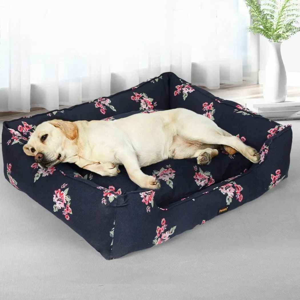 Pawz Dog Calming Bed Pet Cat Washable Removable Cover Double-Sided Cushion XXL