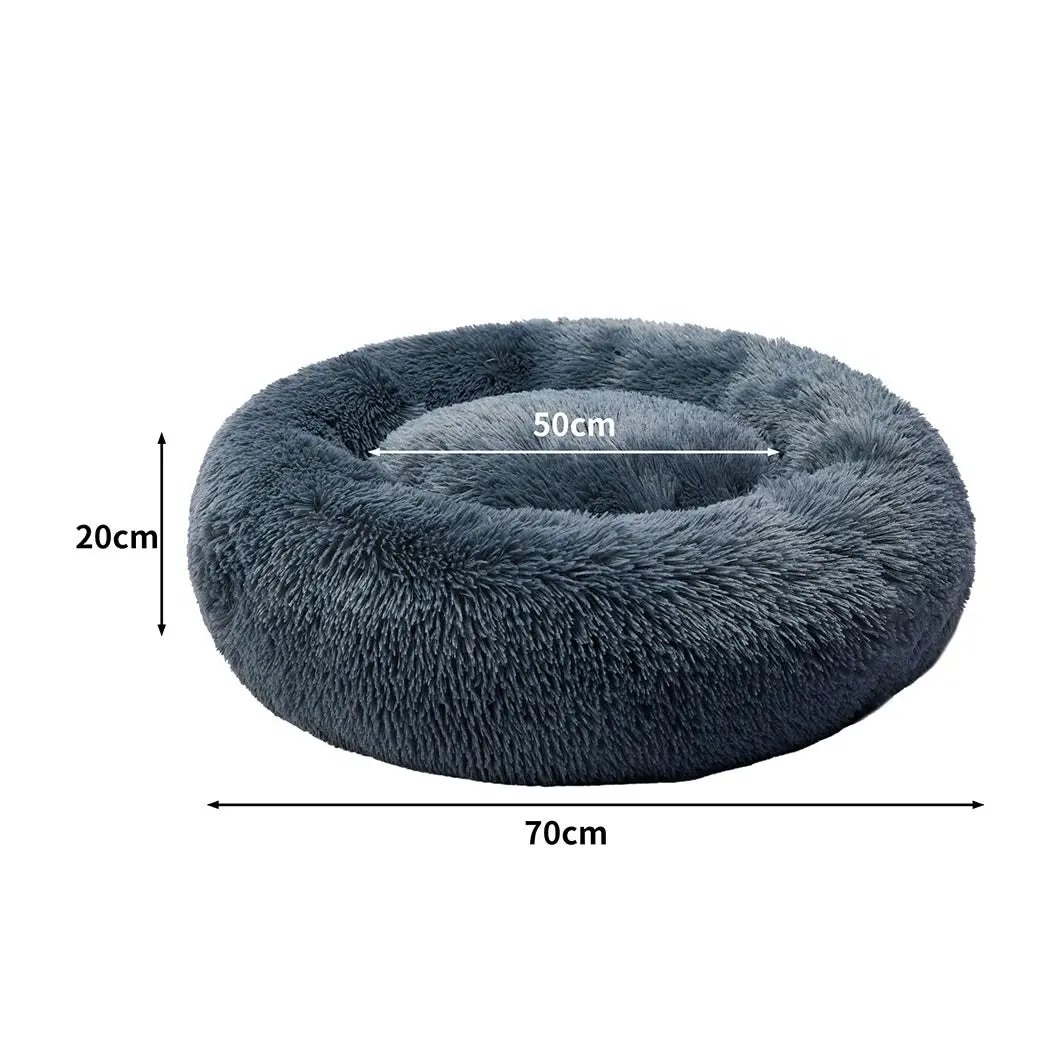 Pawz Pet Bed Dog Beds Mattress Bedding Cat Pad Mat Cushion Winter L Dark Grey