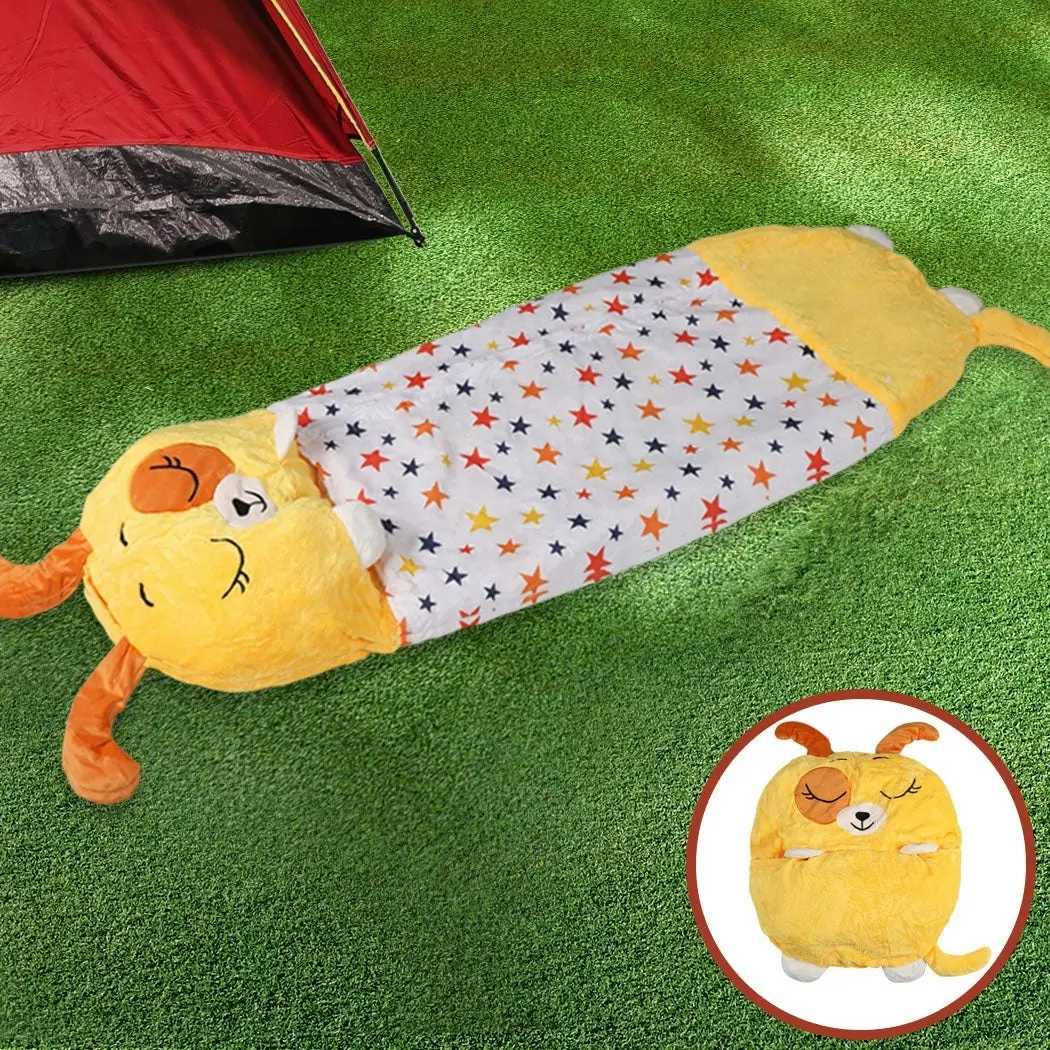 Mountview Sleeping Bag Child Pillow Stuffed Toy Kids Bags Gift Toy Dog 180cm L