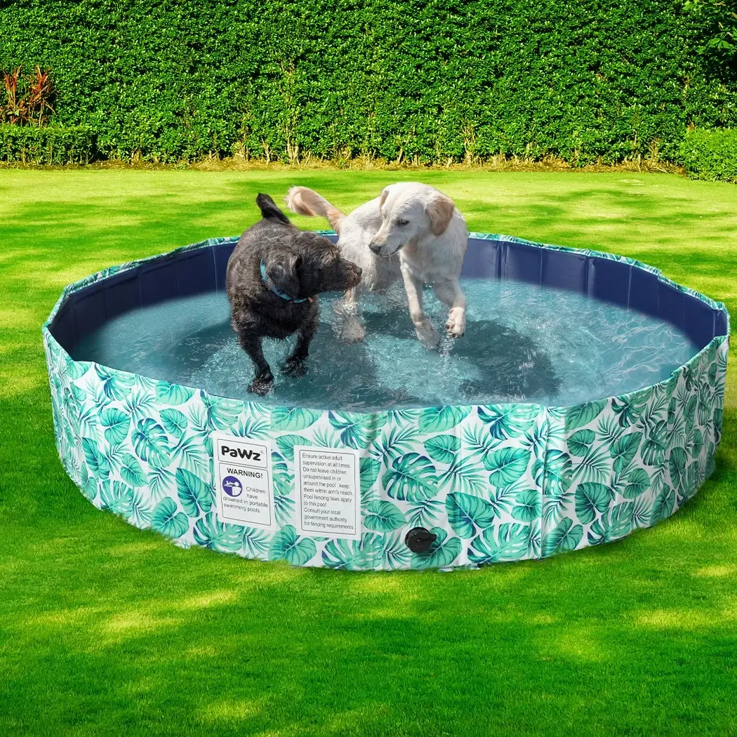 Pawz 160cm Pet Dog Swimming Pool Cat Portable BathTub Kid Shower Washing Folding