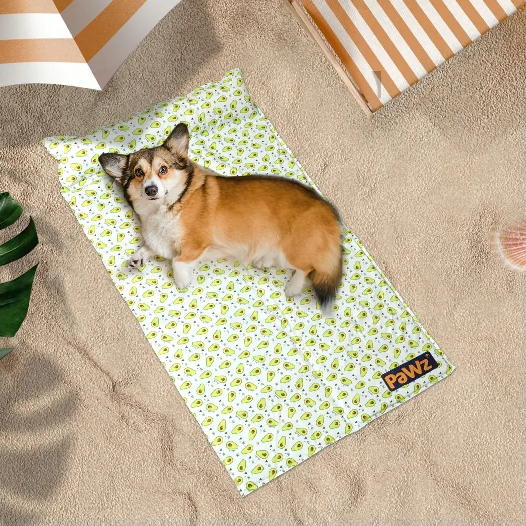 Pawz Pet Cooling Mat Cat Dog Gel Non-Toxic Bed Pillow Sofa Self-cool Summer M