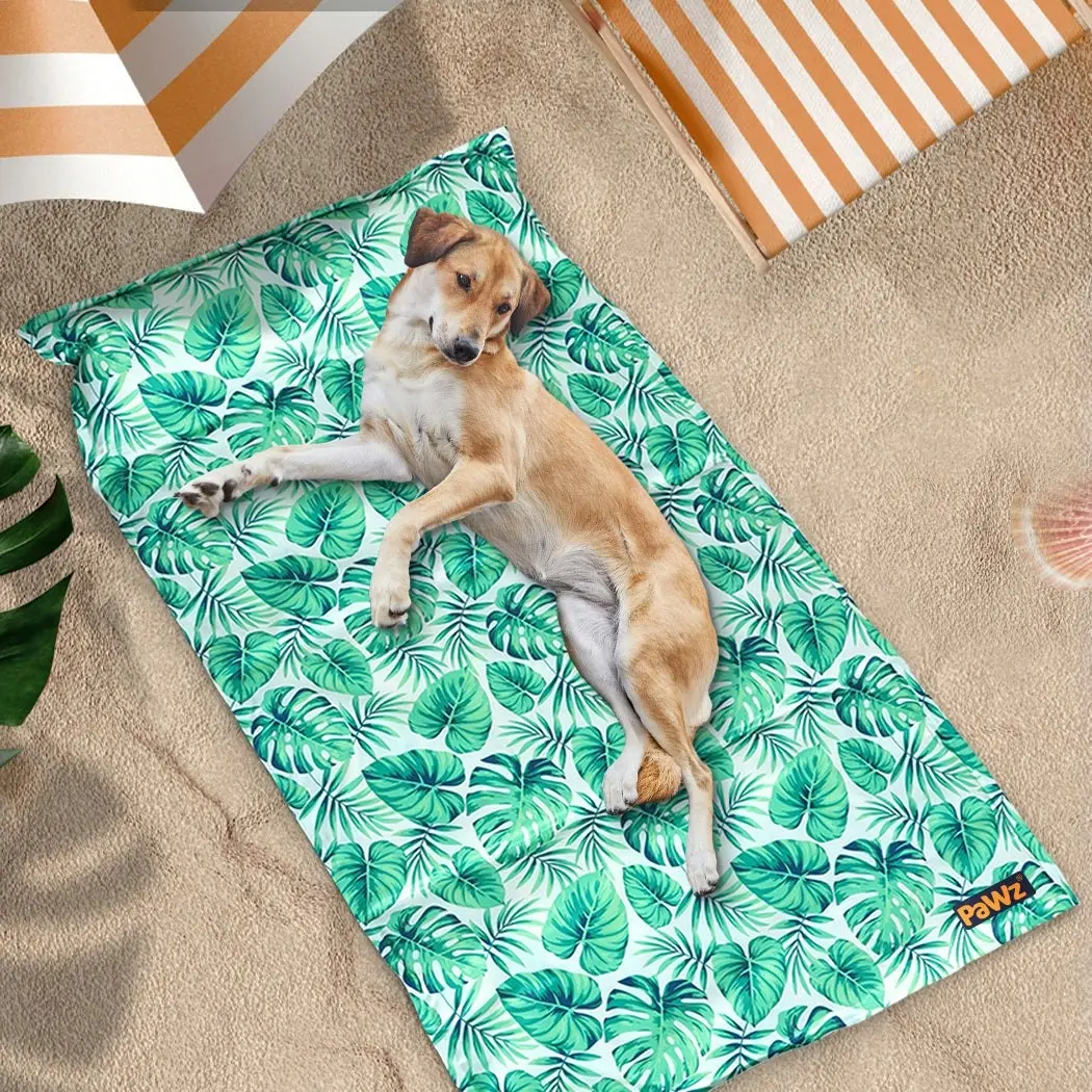 Pawz Pet Cooling Mat Cat Dog Gel Non-Toxic Bed Pillow Sofa Self-cool Summer L