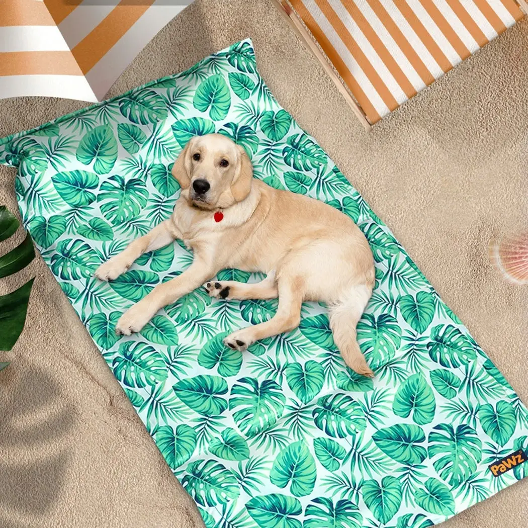 Pawz Pet Cooling Mat Cat Dog Gel Non-Toxic Bed Pillow Sofa Self-cool Summer XL