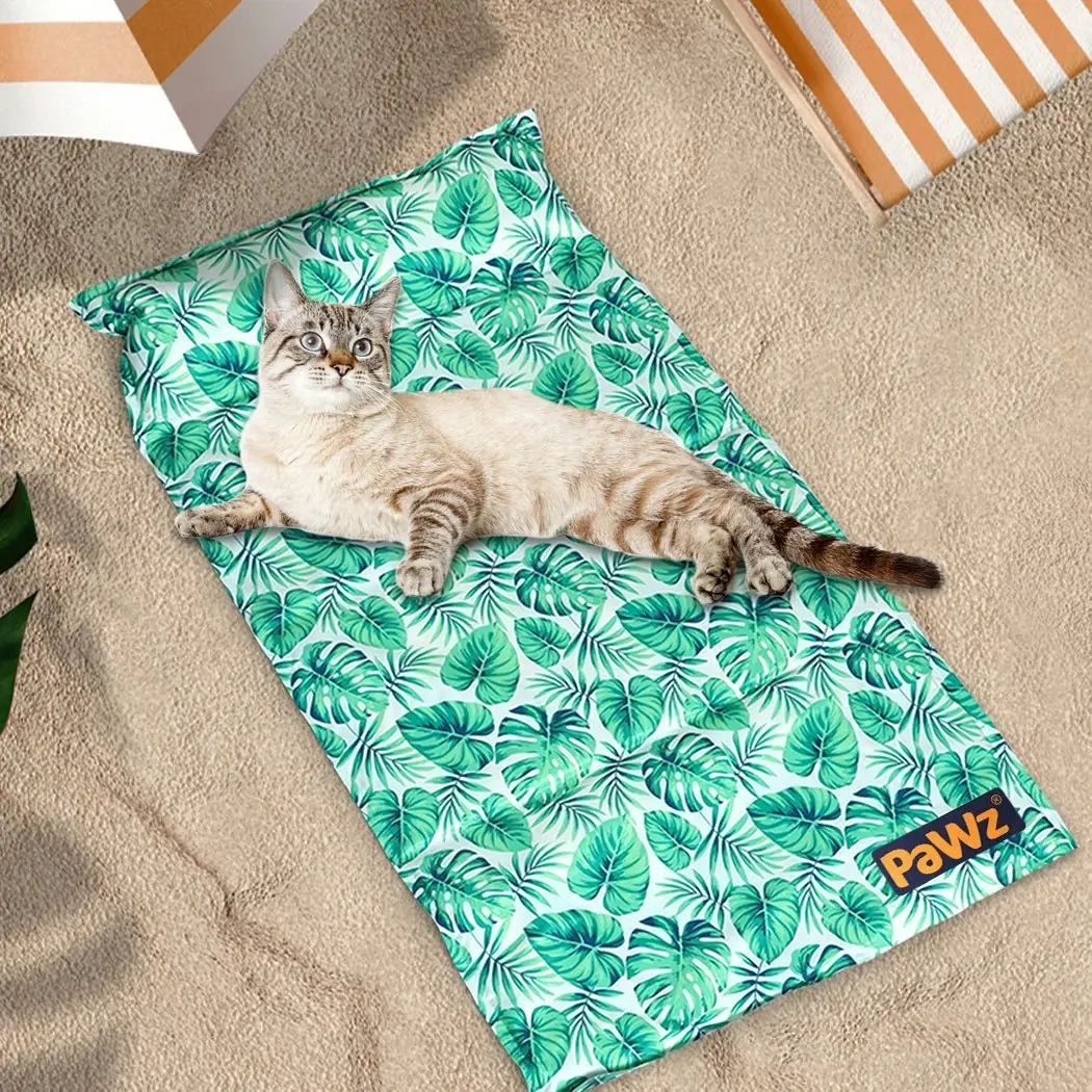 Pawz Pet Cooling Mat Cat Dog Gel Non-Toxic Bed Pillow Sofa Self-cool Summer S