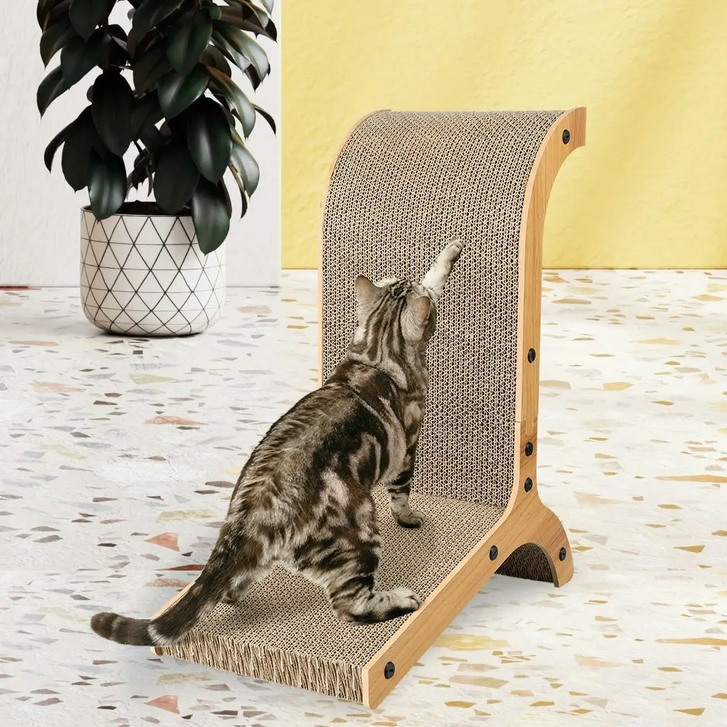 Pawz Cat Scratch Pad Cardboard Kitten Cat Scratcher Scratching Board Scatch Toy