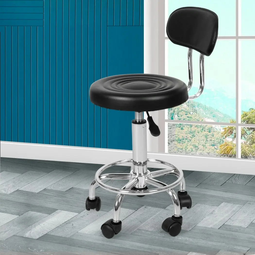 Levede Salon Stool Swivel Bar Stools Chairs Barber Hairdressing Hydraulic Lift