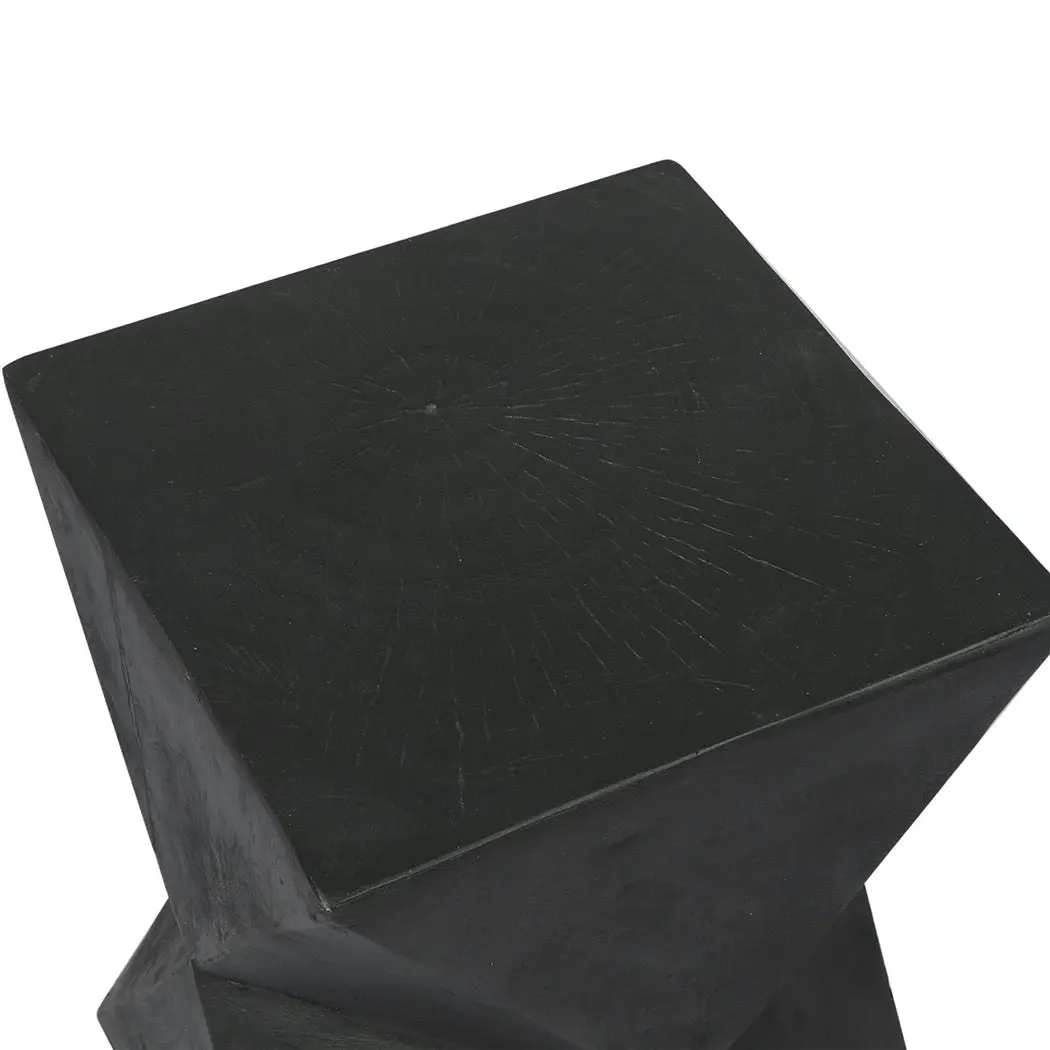 Levede Side Table Terrazzo End Tables Geometric Magnesia Concrete Stand Outdoor