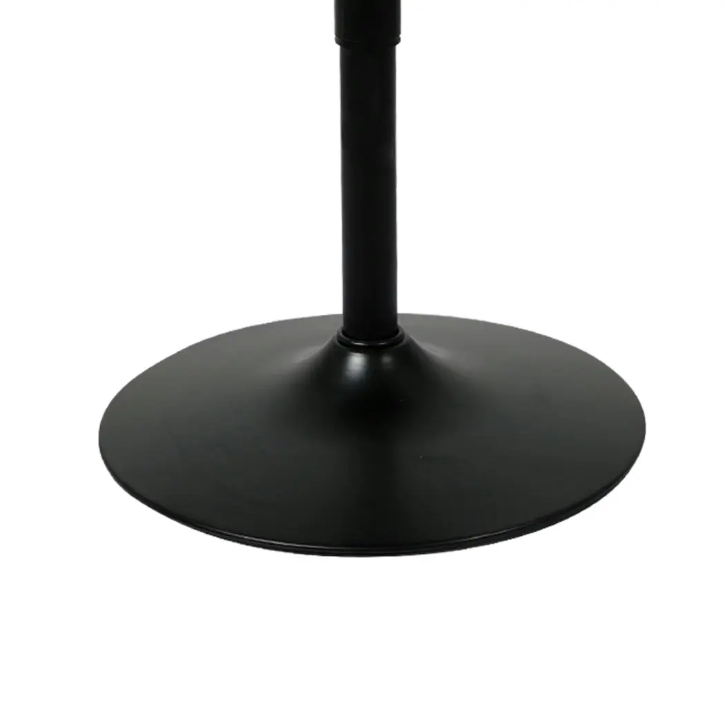 Levede Bar Table Swivel Gas Lift Counter Dining Furniture Cafe Outdoor Black