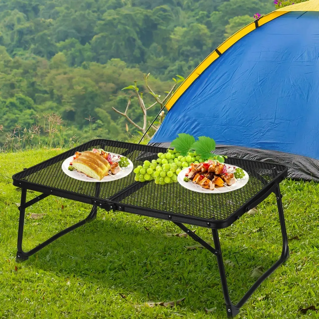 Levede Grill Table BBQ Camping Tables Outdoor Foldable Aluminium Portable Picnic S