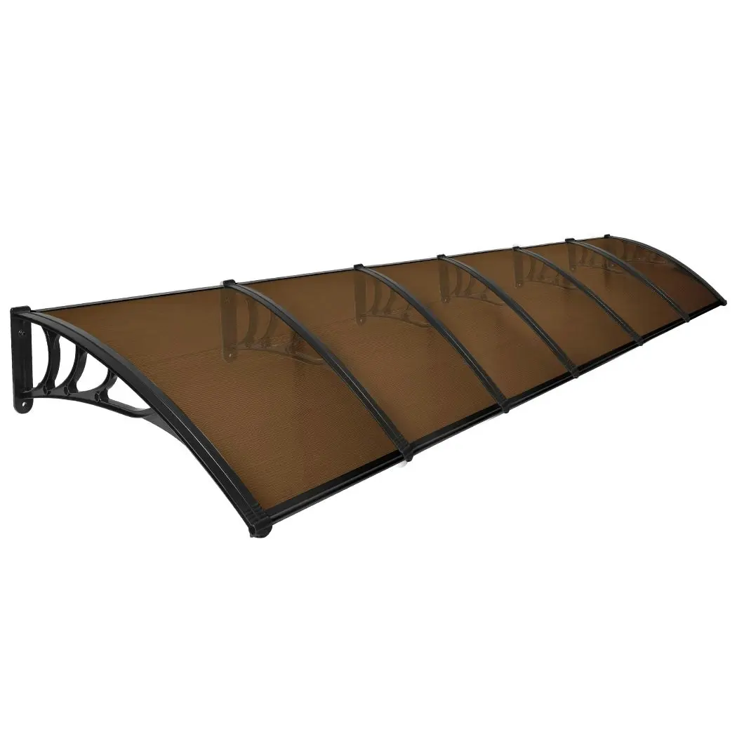 Mountview Window Door Awning Canopy Outdoor Patio Sun Shield Rain Cover 1M X 6M