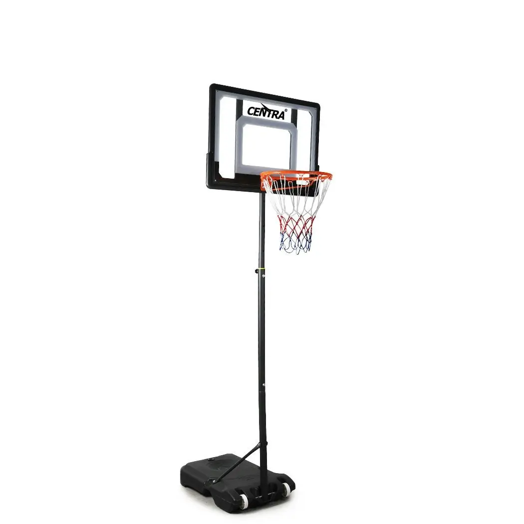 Centra Basketball Hoop Stand Ring Portable 2.1M Adjustable Height Kids Backboard