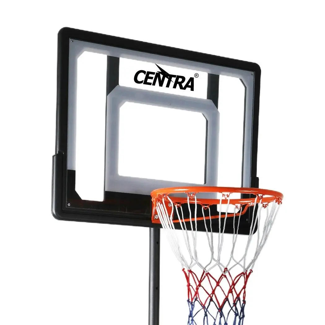 Centra Basketball Hoop Stand Ring Portable 2.1M Adjustable Height Kids Backboard