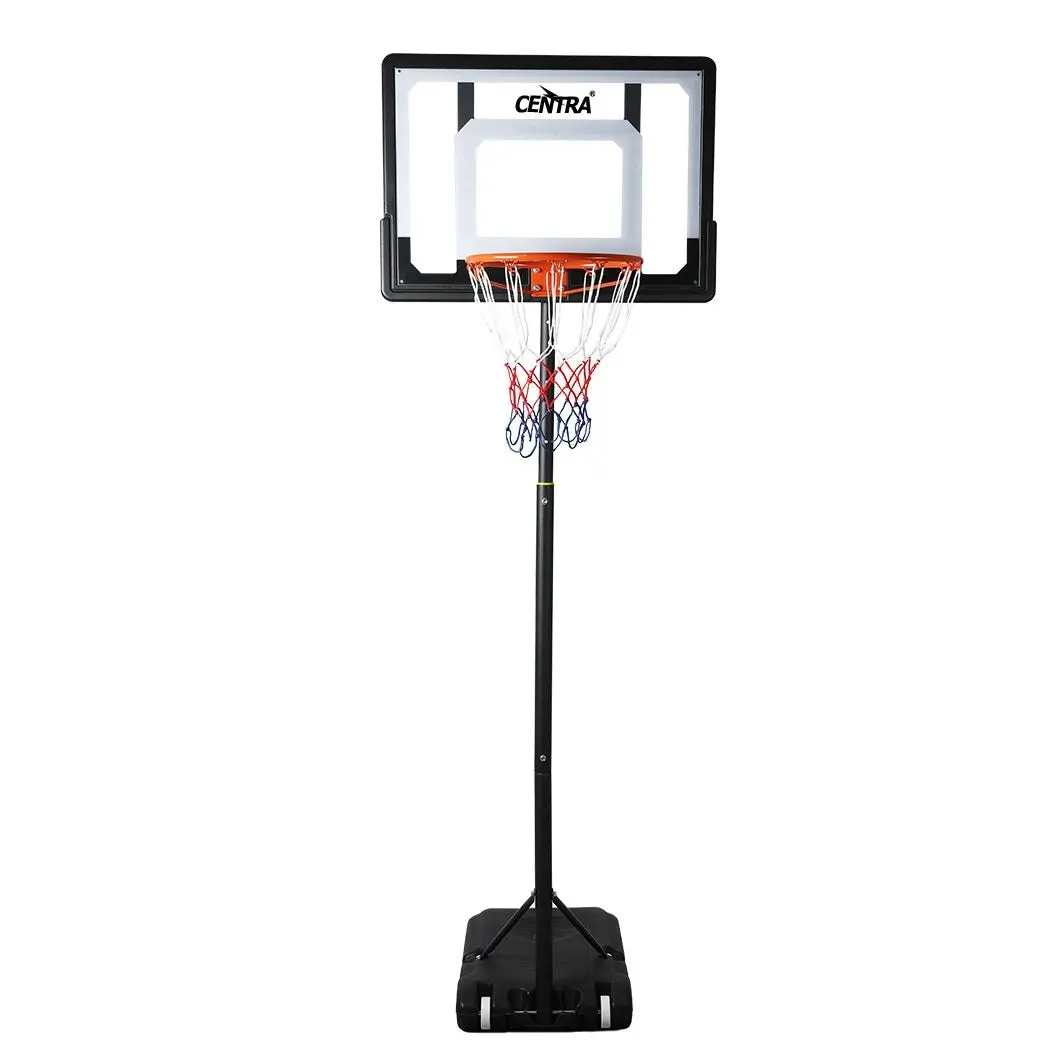 Centra Basketball Hoop Stand Ring Portable 2.1M Adjustable Height Kids Backboard