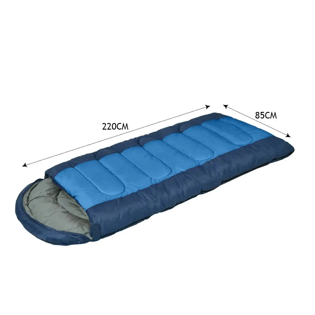 Mountview Sleeping Bag Outdoor Camping Single Bags Hiking -20℃ Thermal Winter