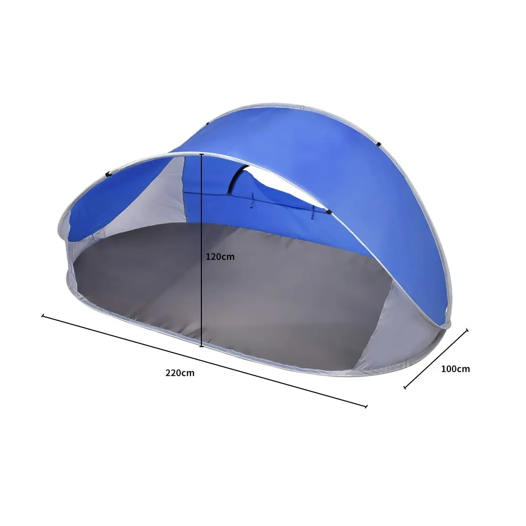 Mountview Pop Up Tent Camping Beach Tents 4 Person Portable Hiking Shade Shelter