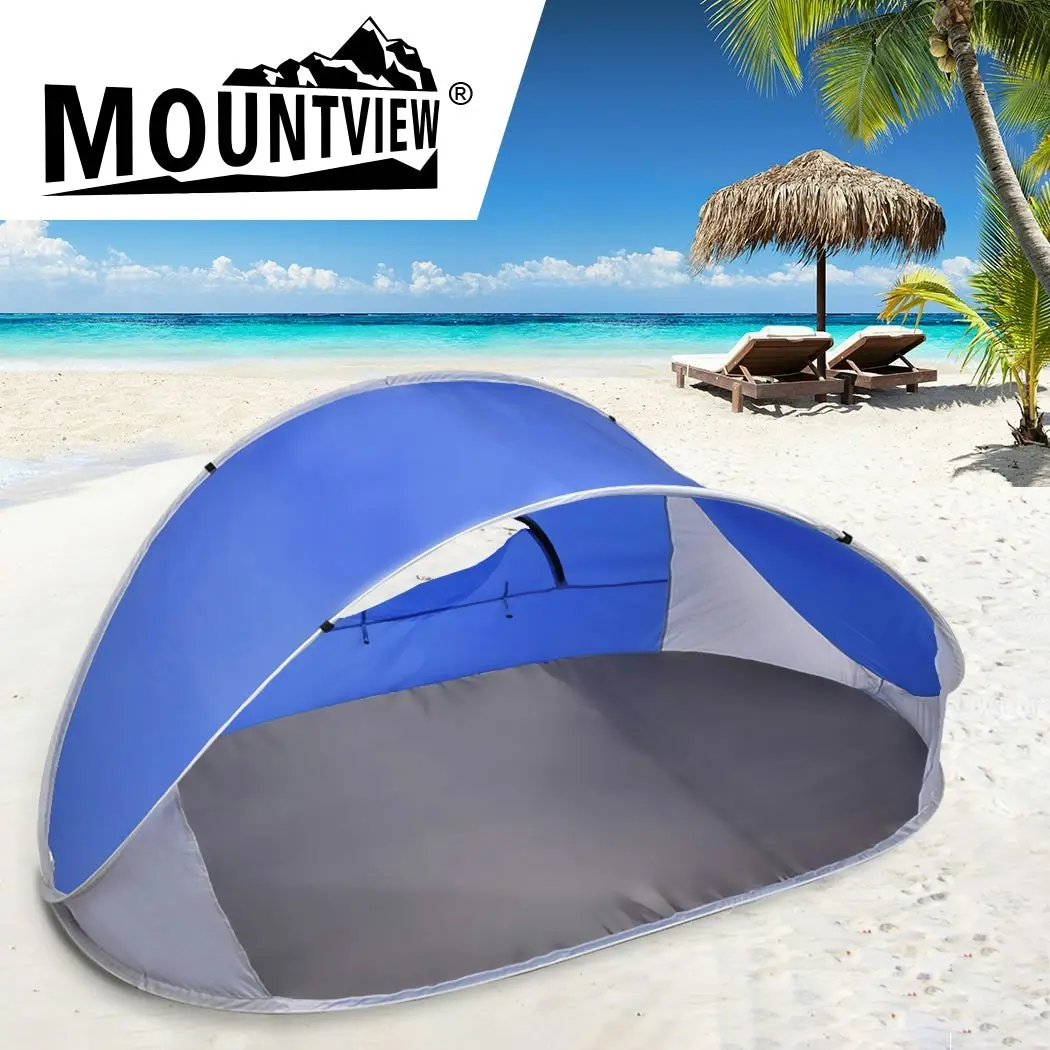 Mountview Pop Up Tent Camping Beach Tents 4 Person Portable Hiking Shade Shelter