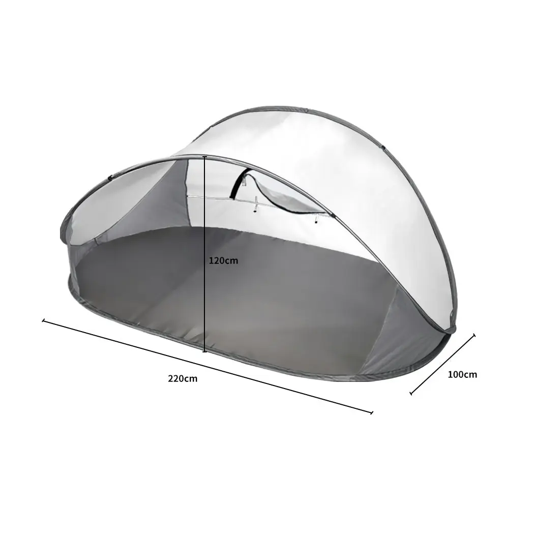 Mountview Pop Up Tent Camping Beach Tents 4 Person Portable Hiking Shade Shelter