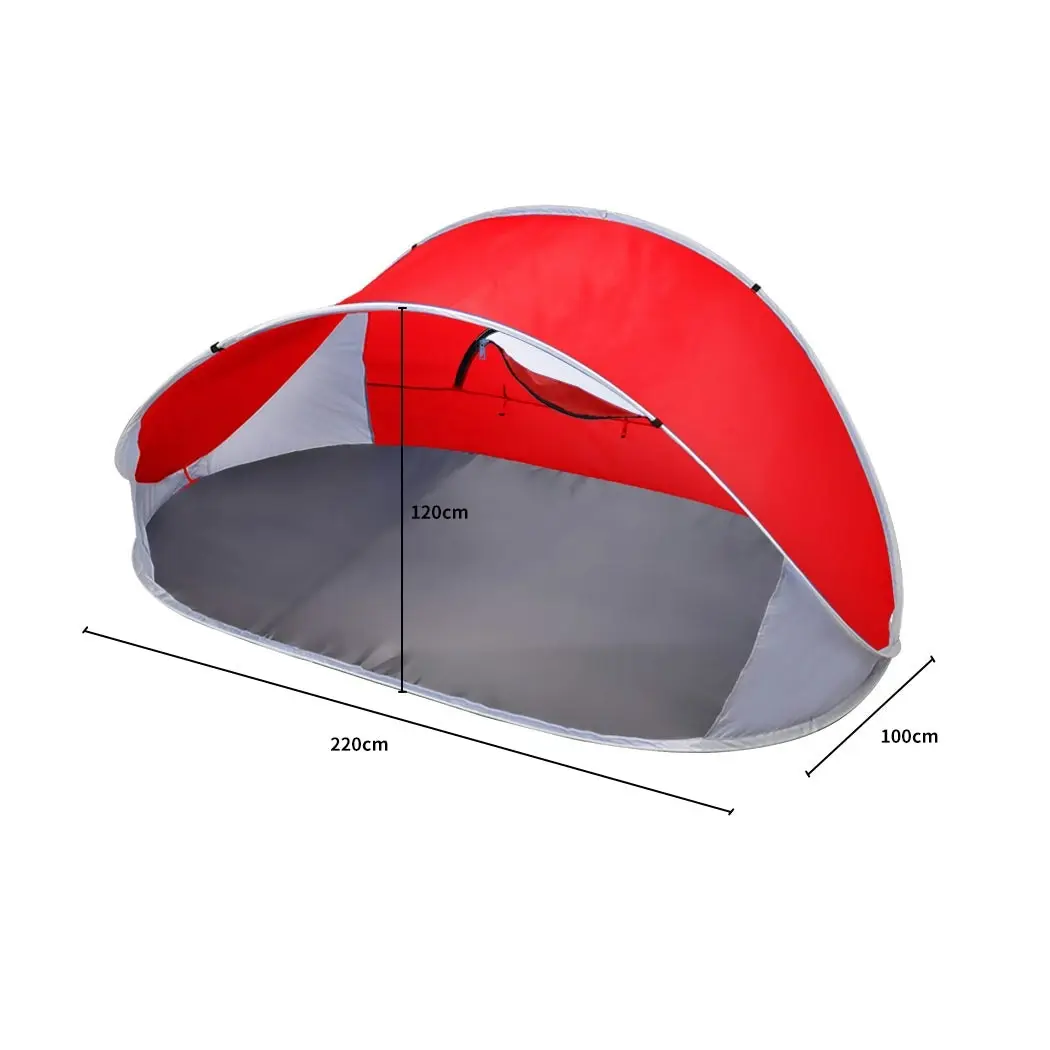 Mountview Pop Up Tent Camping Beach Tents 4 Person Portable Hiking Shade Shelter