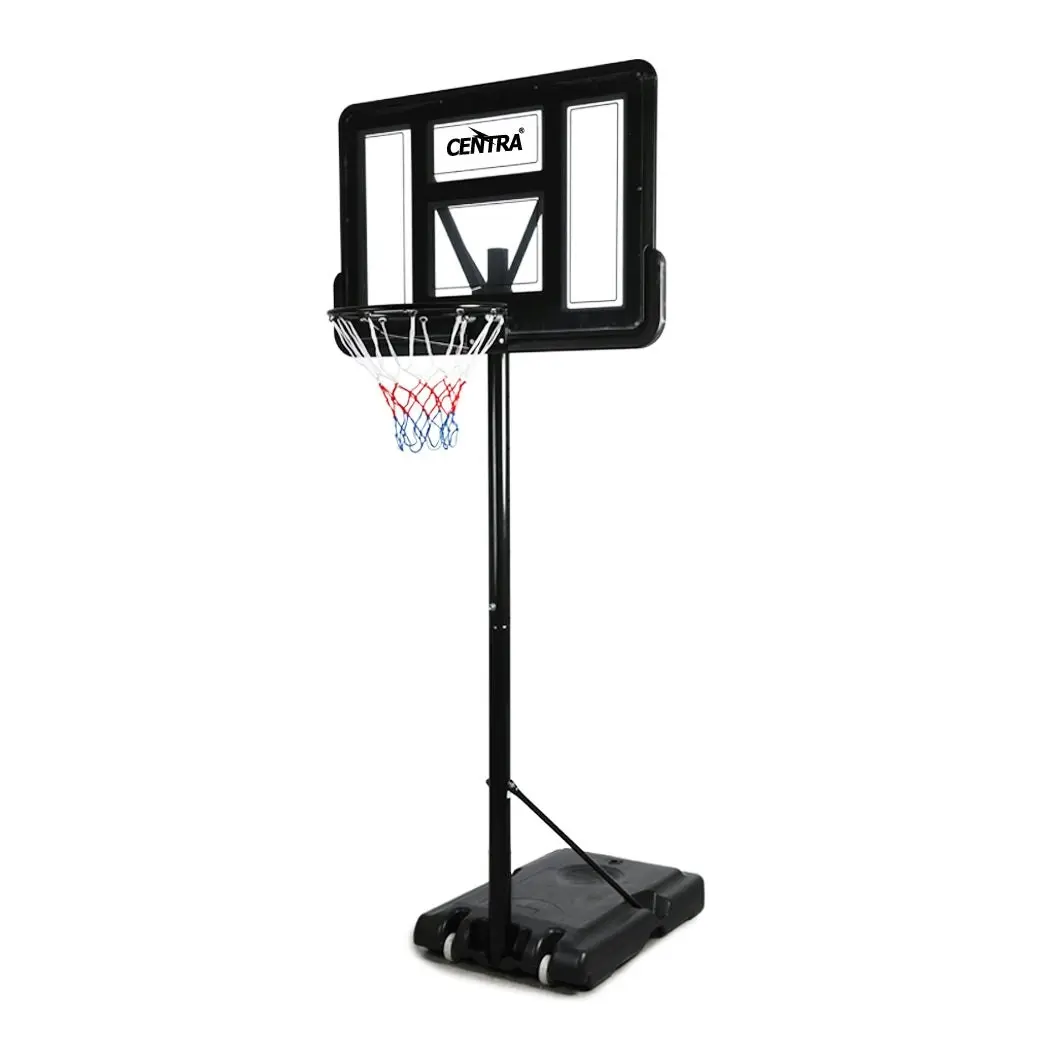 Centra Basketball Hoop Stand Portable 1.3-3.05M Height Adjustable Net Ring Adult